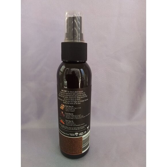 Rucker Roots Leave-In Heat Protectant Spray 4 Oz  Multi-Use For All Hair Types - Picture 2 of 2